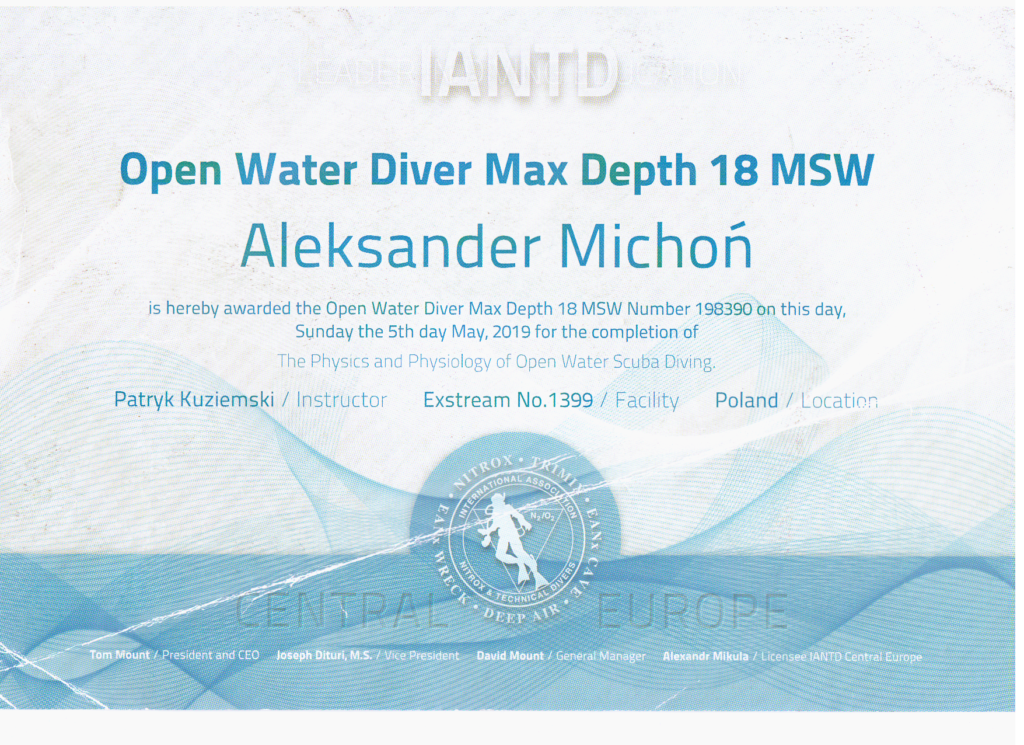 Open Water Diver